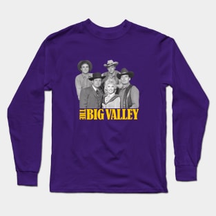 The Big Valley - Group - 60s Tv Western Long Sleeve T-Shirt